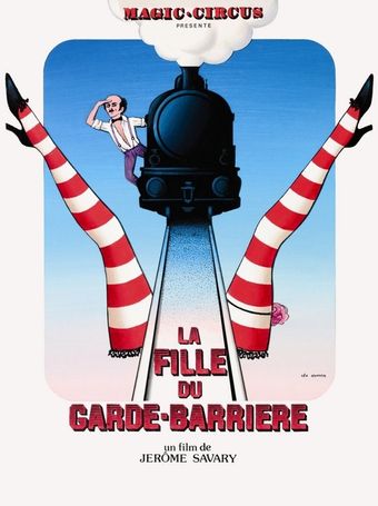 la fille du garde-barrière 1975 poster