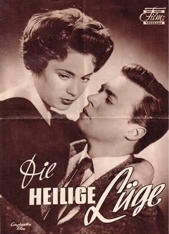 die heilige lüge 1955 poster