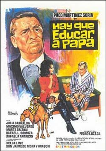 hay que educar a papá 1971 poster