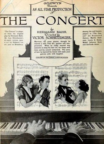 the concert 1921 poster