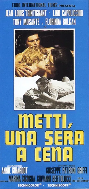 metti, una sera a cena 1969 poster