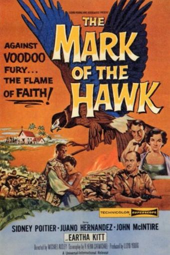 the mark of the hawk 1957 poster