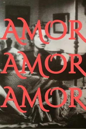 amor amor amor 1965 poster