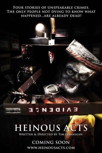 heinous acts 2014 poster