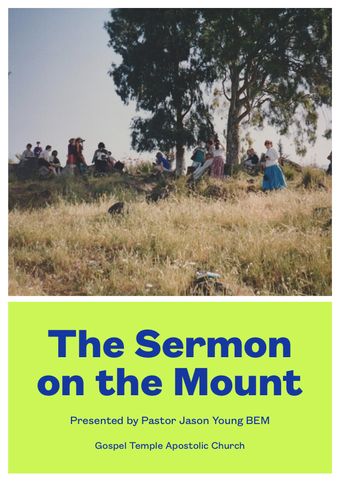 the sermon on the mount 2023 poster