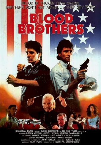 no retreat, no surrender 3: blood brothers 1990 poster