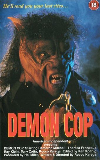 demon cop 1990 poster