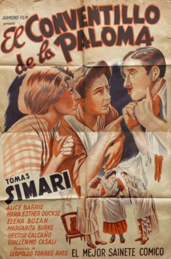 el conventillo de la paloma 1936 poster