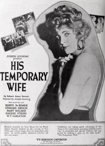 his temporary wife 1920 poster