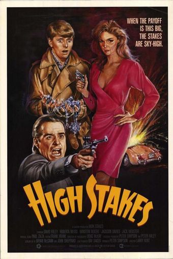 high stakes 1986 poster