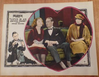 love is an awful thing 1922 poster