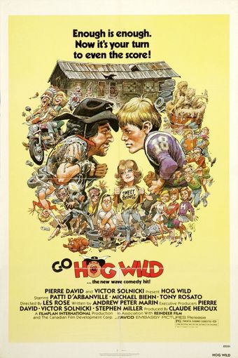 hog wild 1980 poster