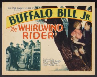 the whirlwind rider 1934 poster