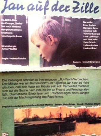 jan auf der zille 1986 poster