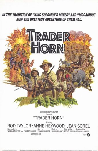 trader horn 1973 poster