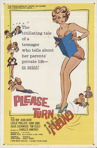 please turn over 1959 poster