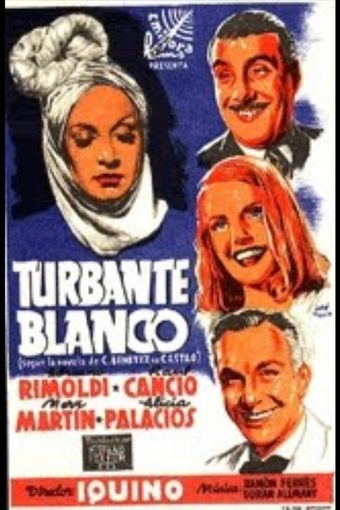 turbante blanco 1944 poster