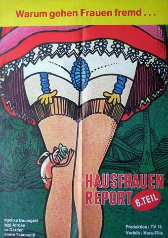 hausfrauen 6: warum gehen frauen fremd... 1977 poster