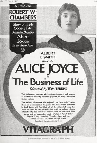 the business of life 1918 poster