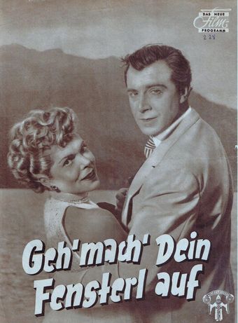 geh mach dein fensterl auf 1953 poster