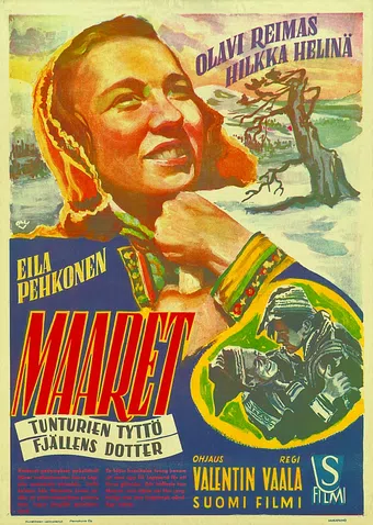 maaret - tunturien tyttö 1947 poster