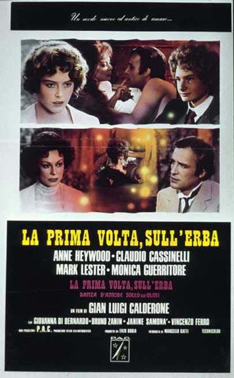 la prima volta, sull'erba 1975 poster