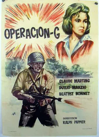 operación g 1962 poster