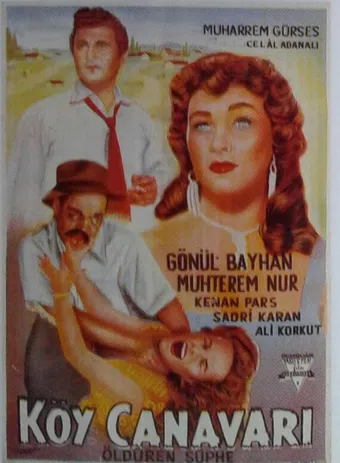 köy canavari 1956 poster