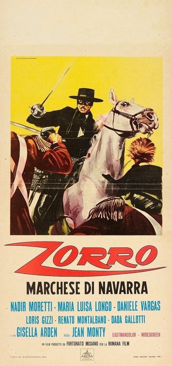 zorro marchese di navarra 1969 poster