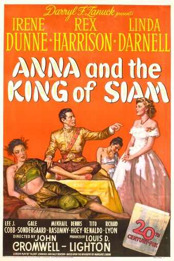 anna and the king of siam 1946 poster