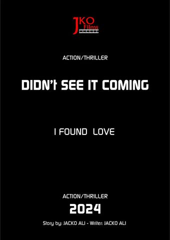 didn't see it coming poster