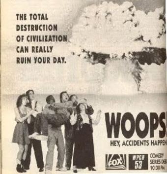 woops! 1992 poster