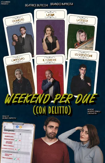 weekend per due (con delitto) 2022 poster