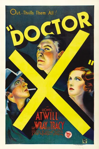 doctor x 1932 poster