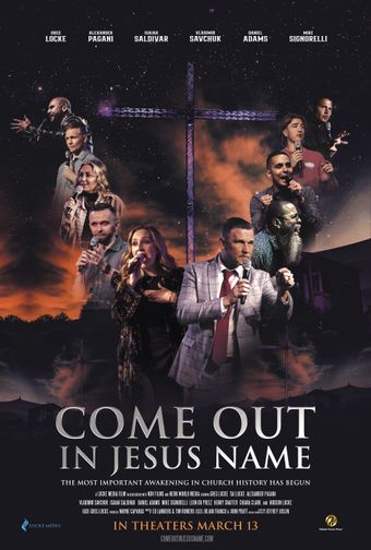 come out in jesus name 2023 poster