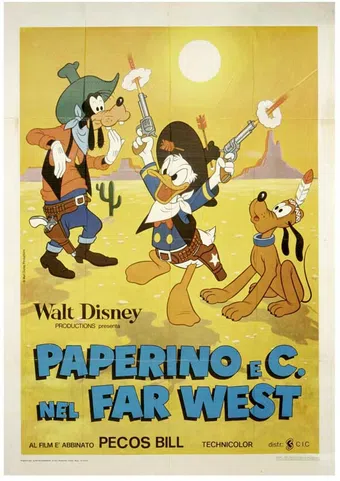 donald duck goes west 1965 poster