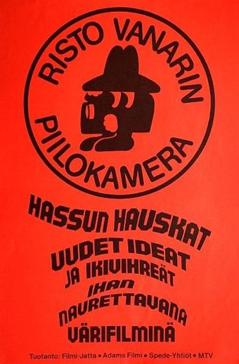 risto vanarin piilokamera 1979 poster