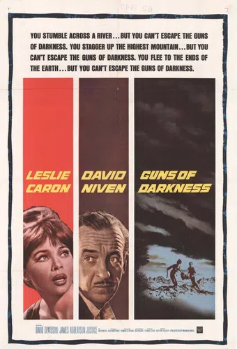 guns of darkness 1962 poster