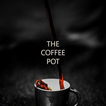 coffee pot poster