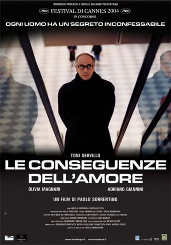 le conseguenze dell'amore 2004 poster