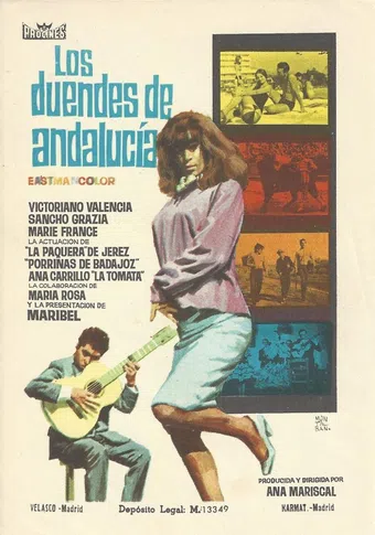 los duendes de andalucía 1966 poster