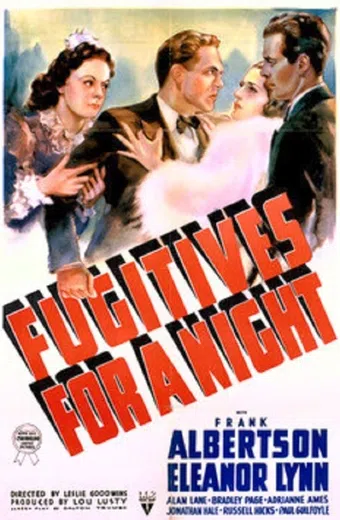 fugitives for a night 1938 poster