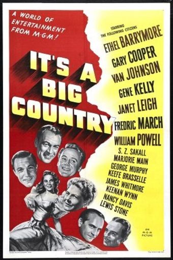 it's a big country: an american anthology 1951 poster