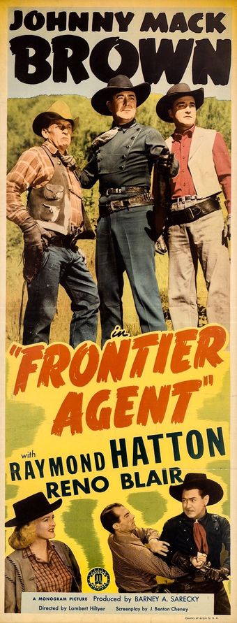 frontier agent 1948 poster