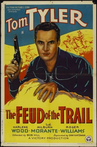 the feud of the trail 1937 poster