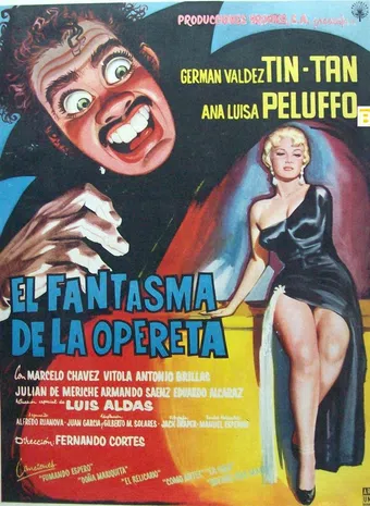 el fantasma de la opereta 1960 poster