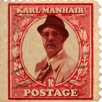 karl manhair, postal inspector 2015 poster