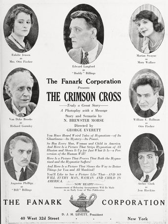 the crimson cross 1921 poster