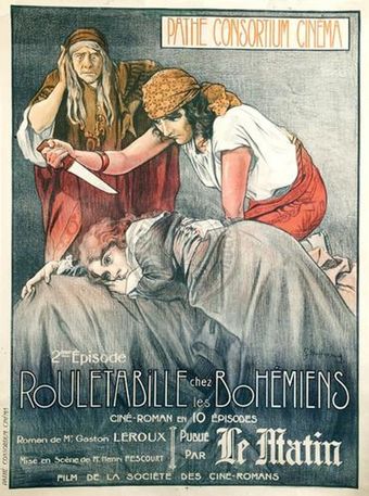 rouletabille chez les bohémiens 1922 poster