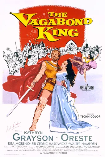 the vagabond king 1956 poster